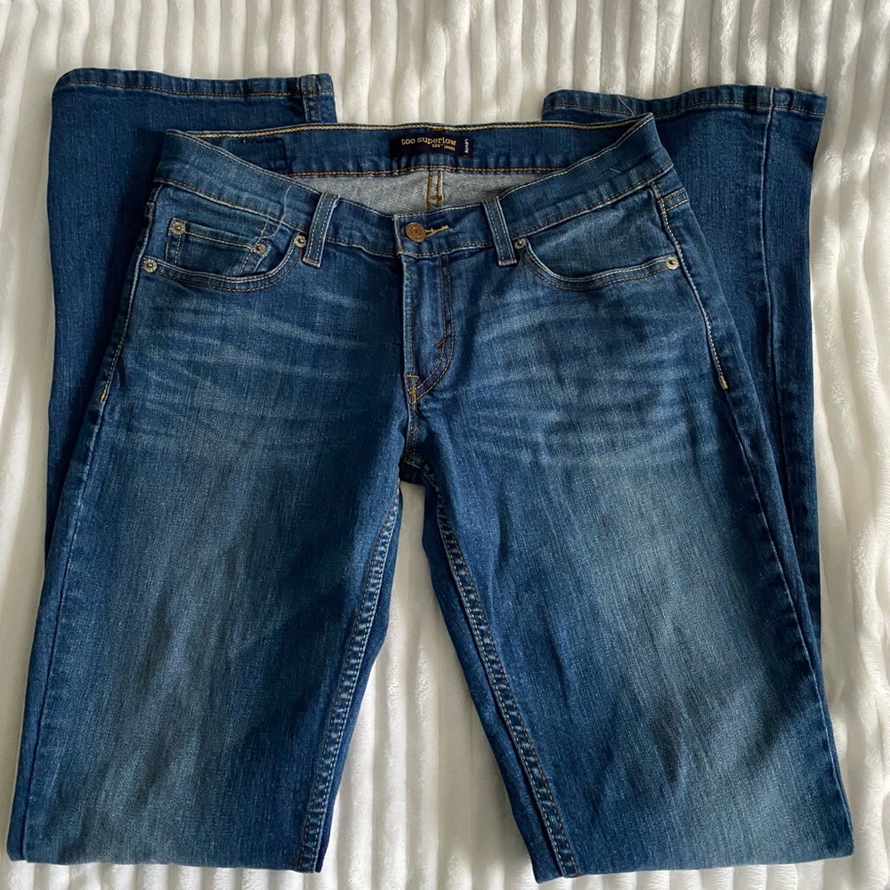too superlow Levi’s denim jeans | 524 | size 9